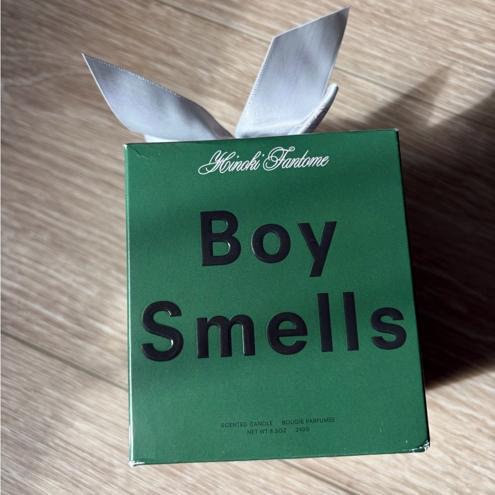 Boy Smells Hinoki Fantome Candle Glass Votive
